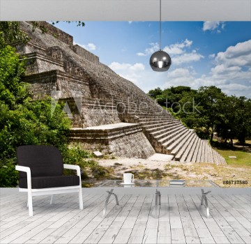 Picture of Uxmal Yucatan Mexico 2014 Archeological ruins built by the
